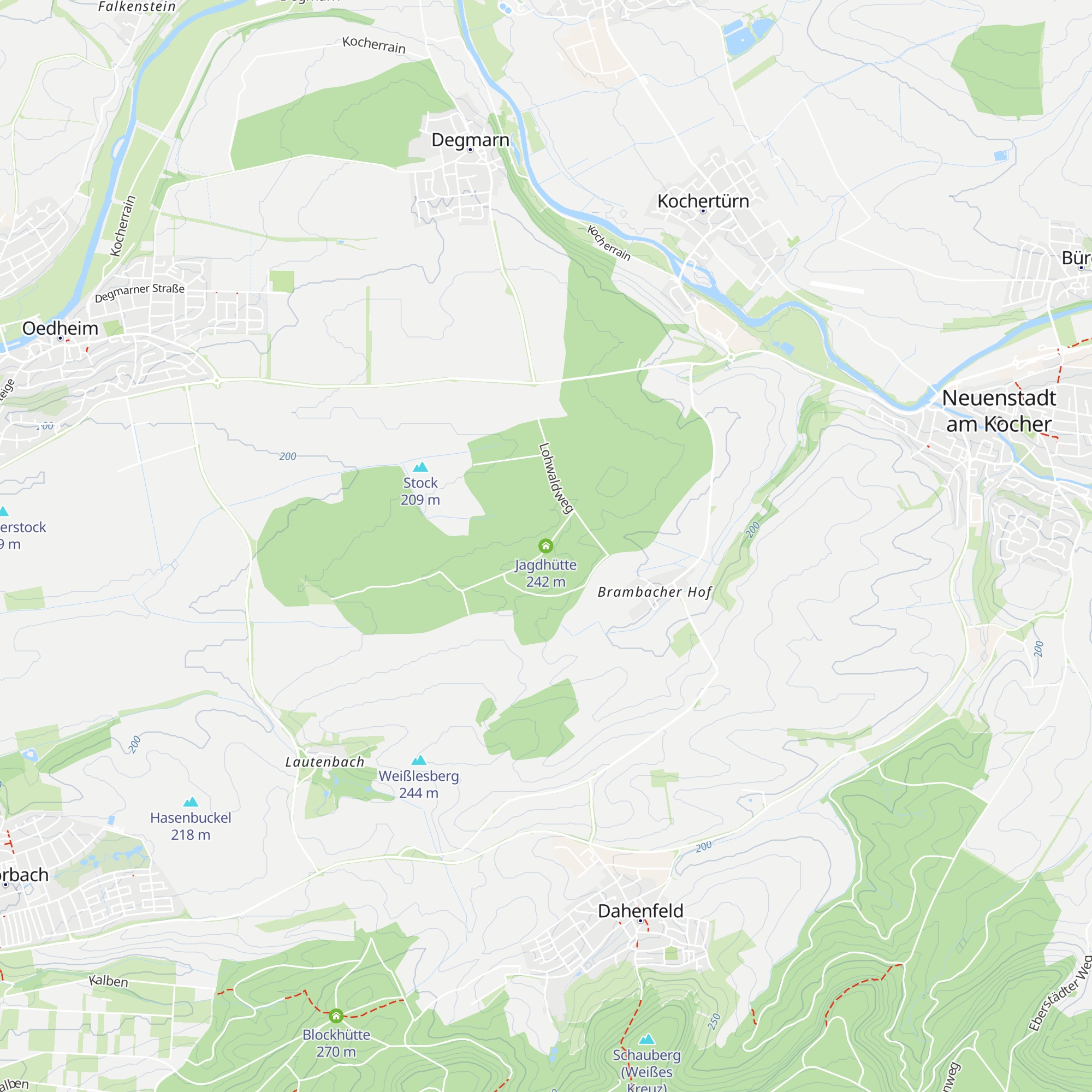 Jagdhütte map