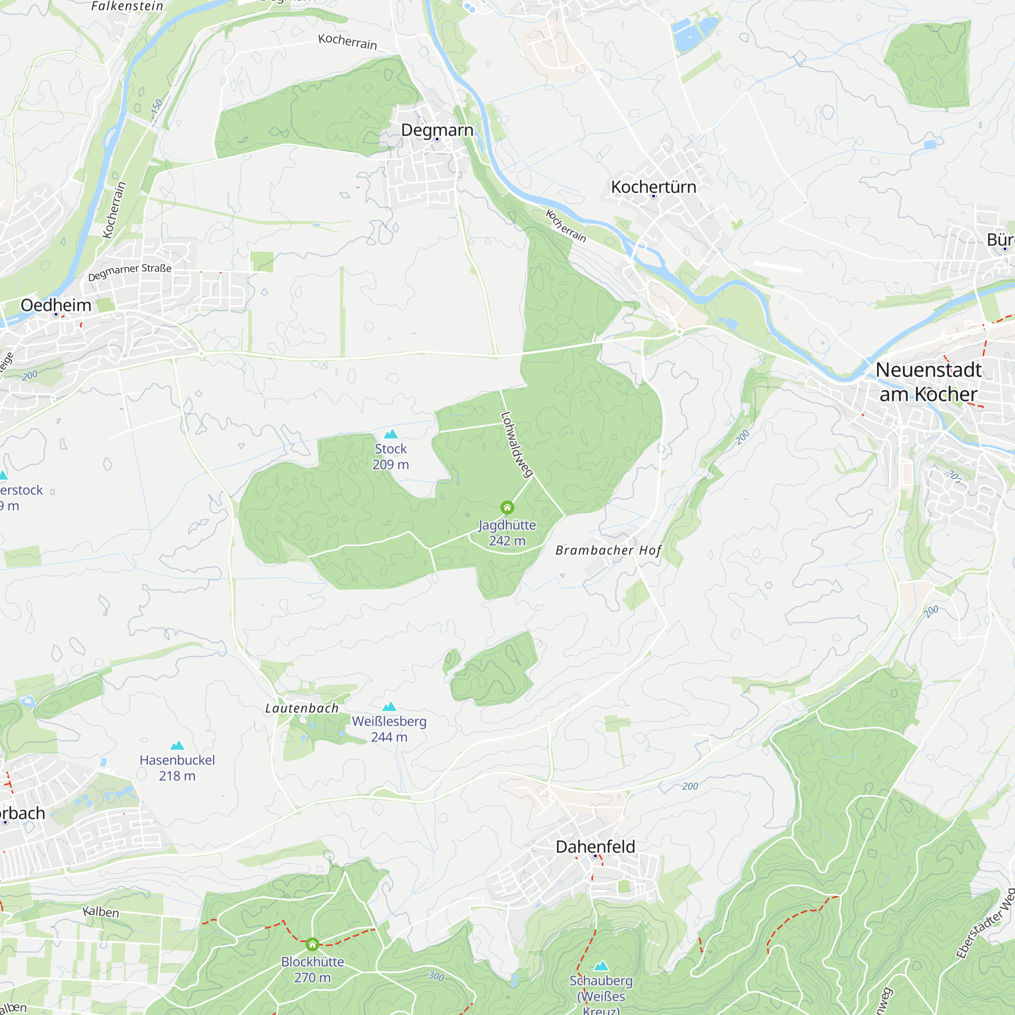 Jagdhütte map