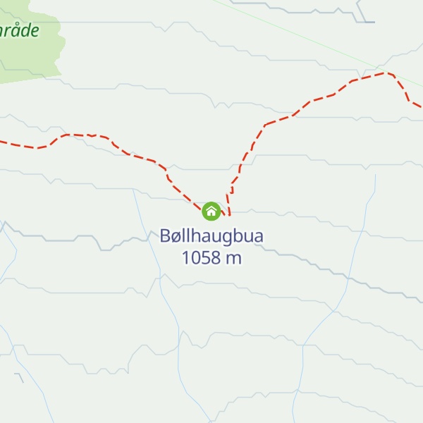Map of Bøllhaugbua