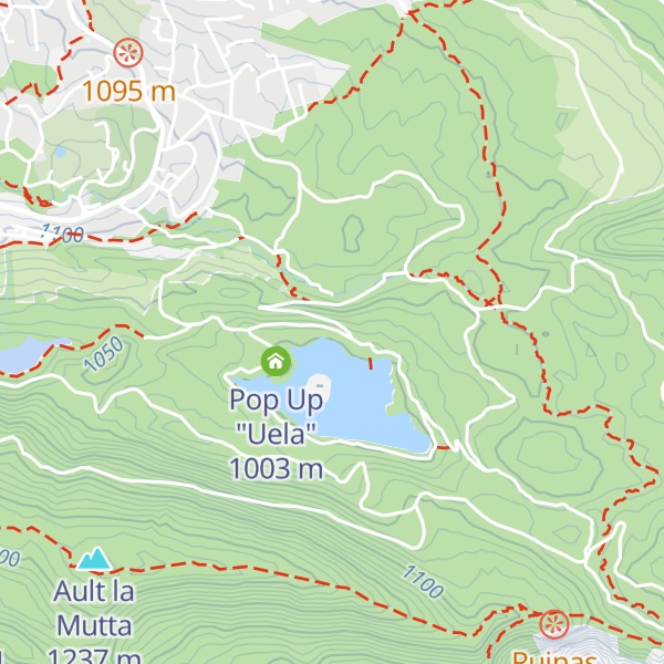 Map of Kiosk / Cafe Strandbad Caumasee