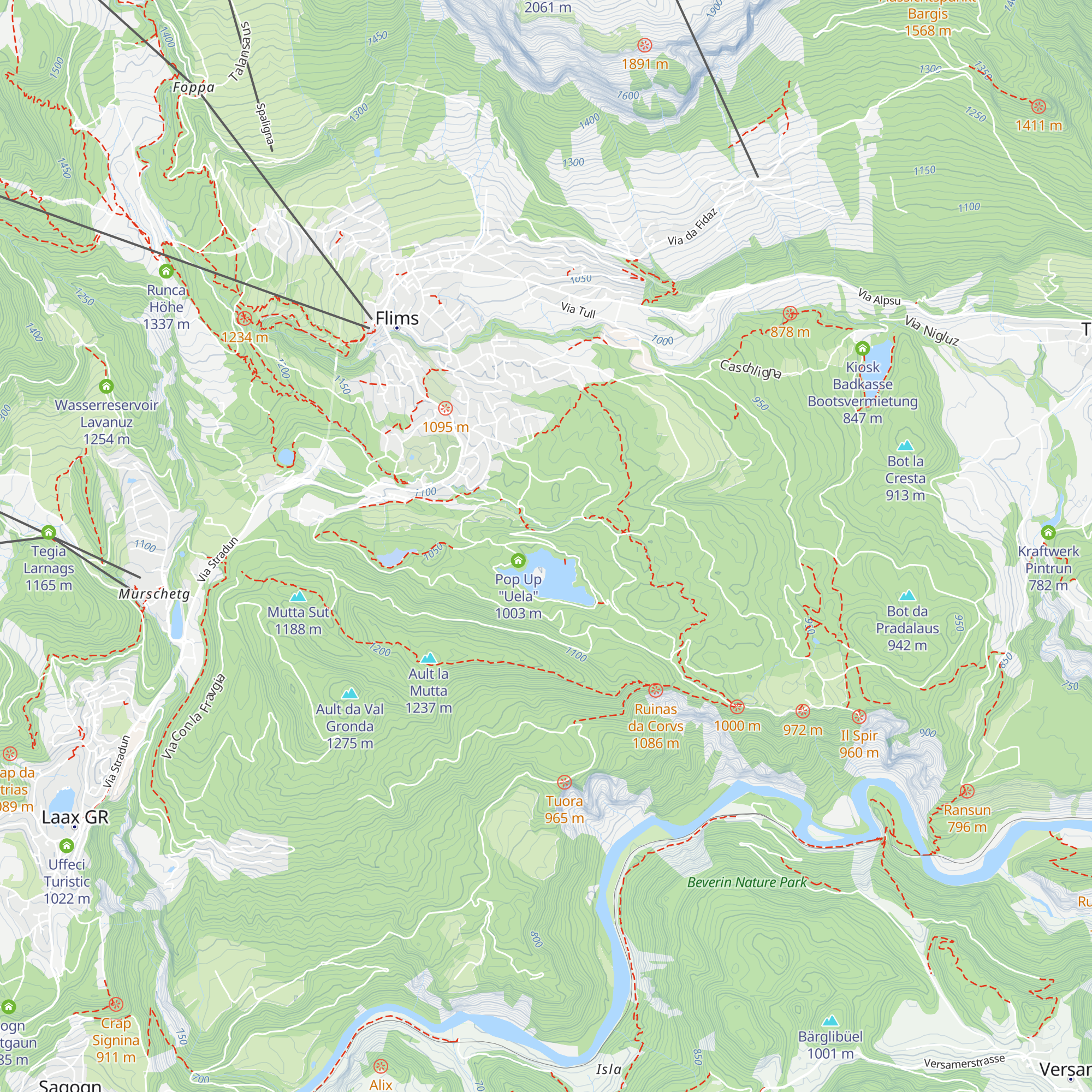 Kiosk / Cafe Strandbad Caumasee map