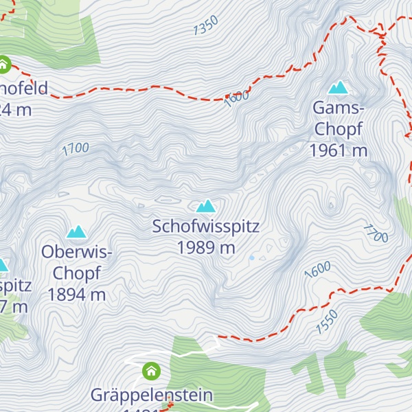 Map of Schofwisspitz