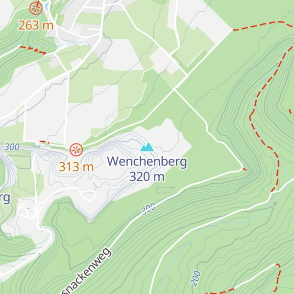 Map of Wenchenberg