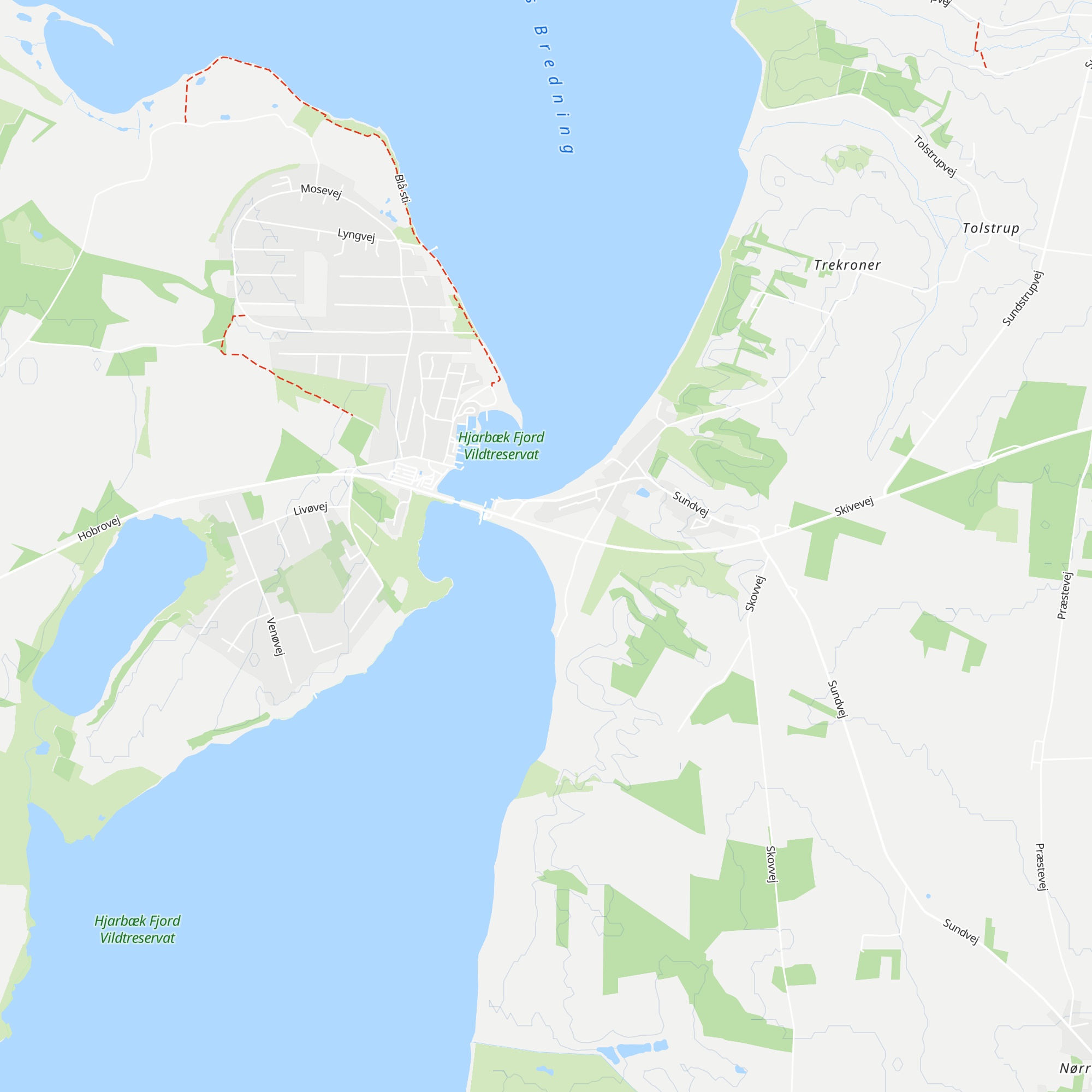 Tanghuset map