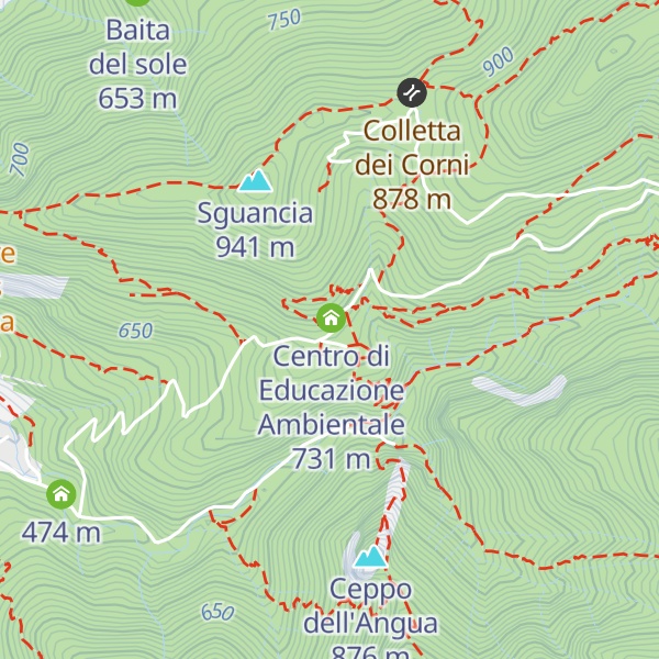 Map of Casa di Prim’Alpe