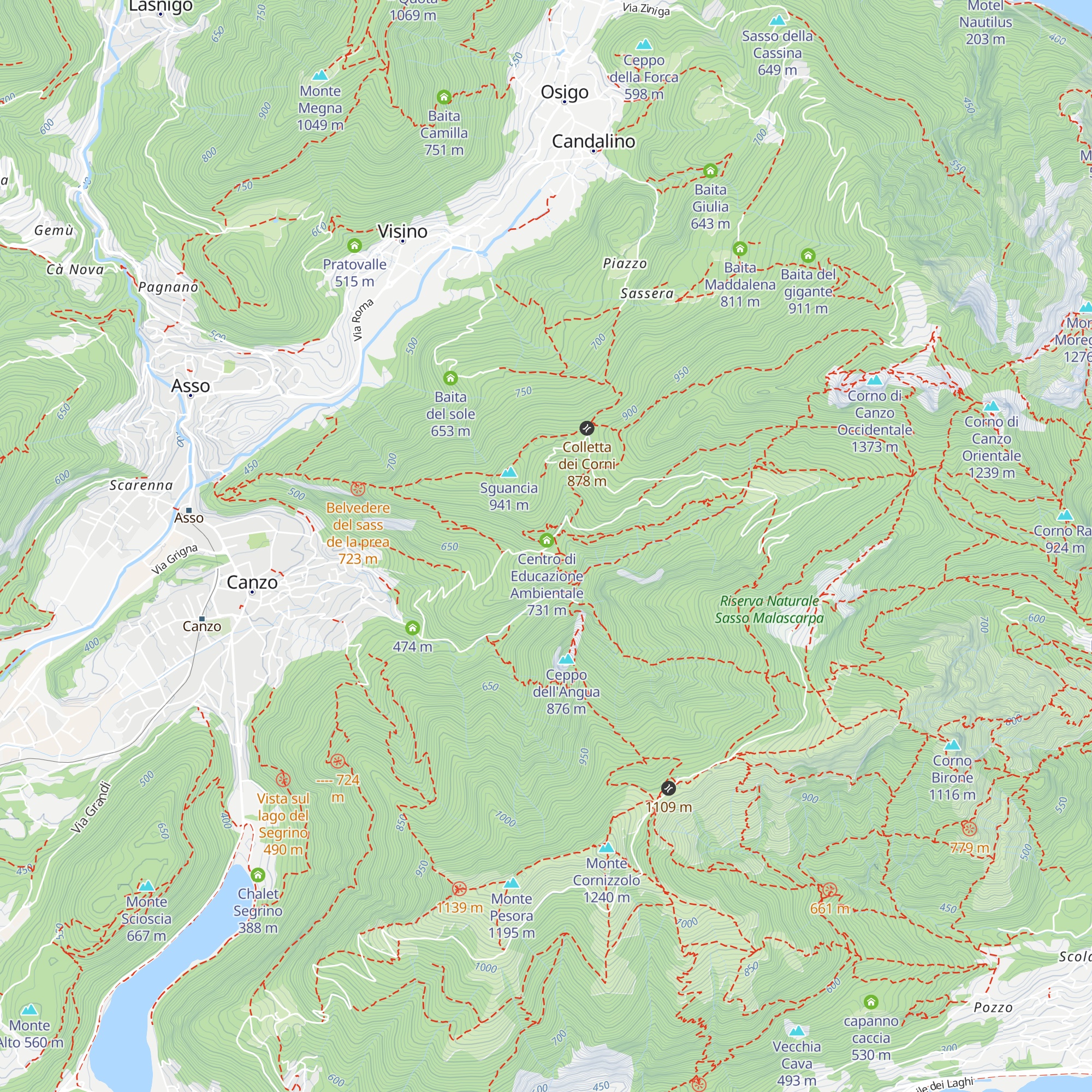 Casa di Prim’Alpe map