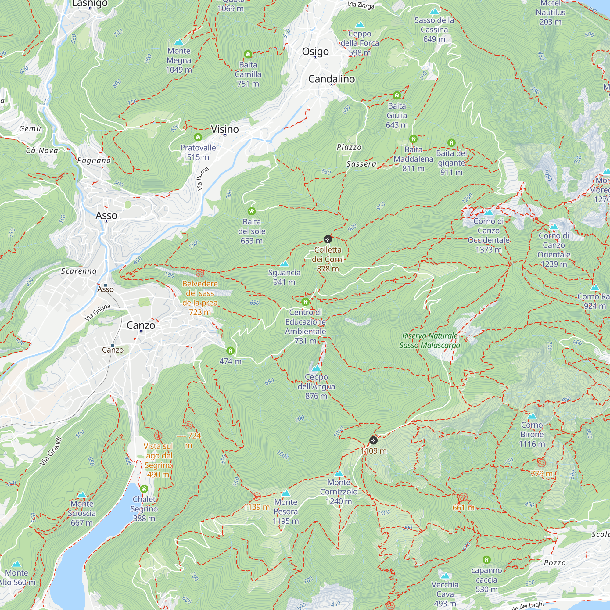Casa di Prim’Alpe map