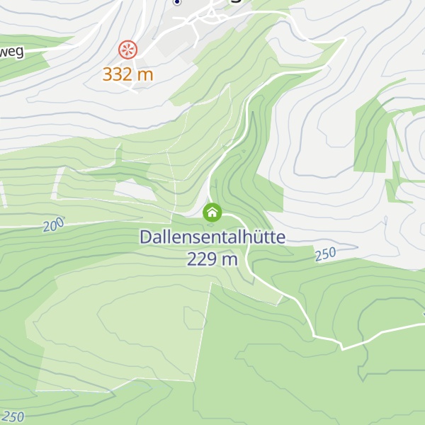 Map of Dallensentalhütte