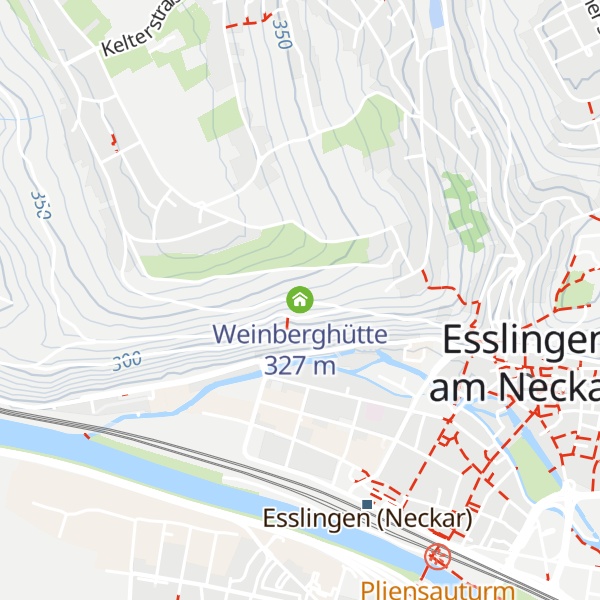 Map of Weinberghütte