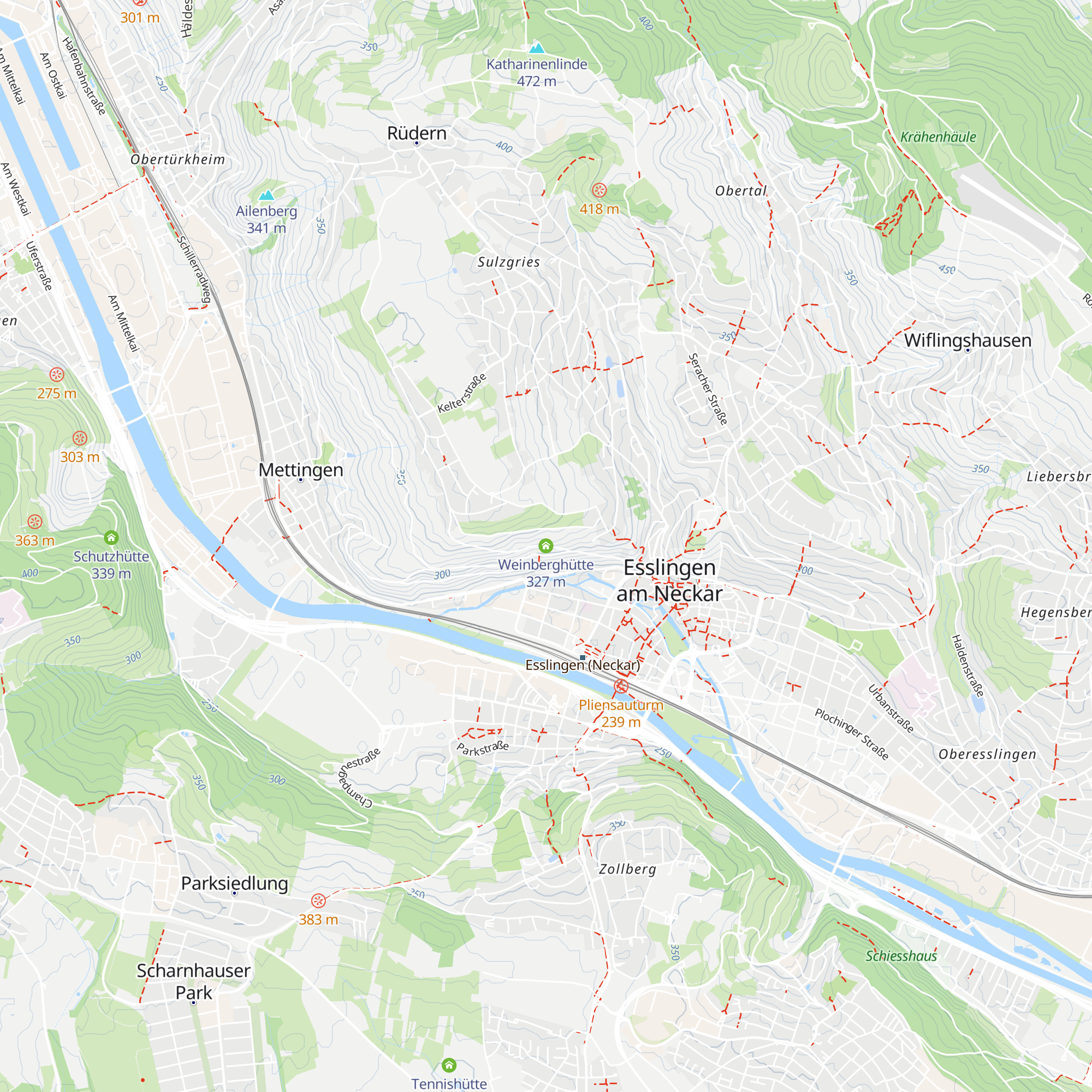 Weinberghütte map