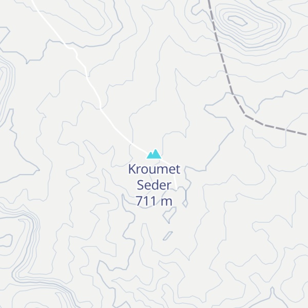 Map of Kroumet Seder