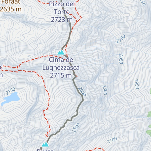 Map of Piz Papalin