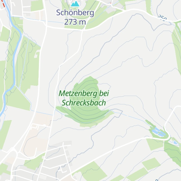 Map of Metzenberg