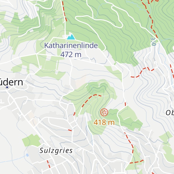 Map of Bregelhütte