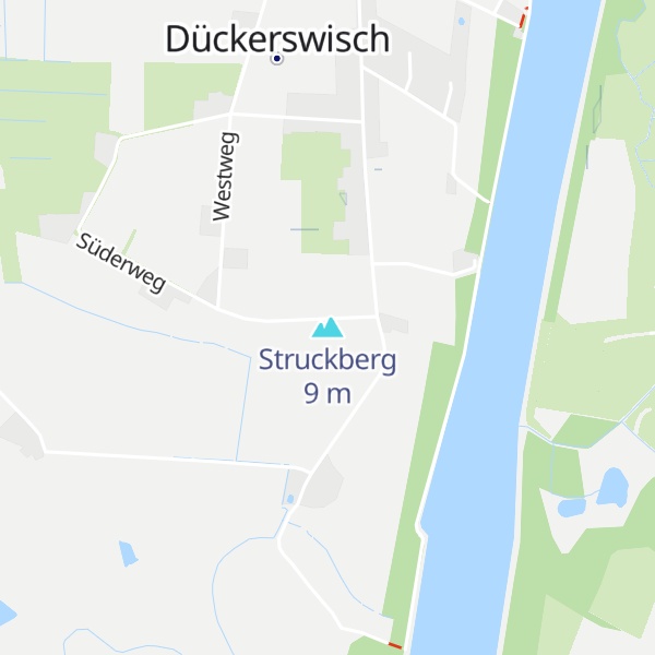 Map of Struckberg