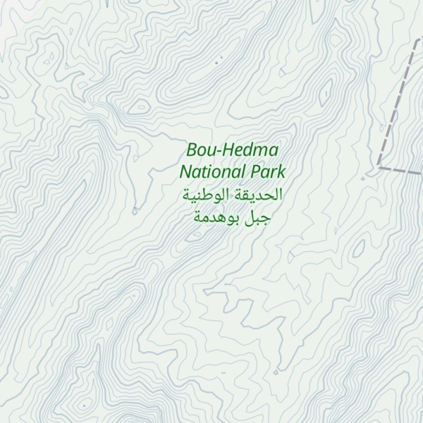 Map of Jabal Sagoufta