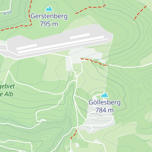 Map of Wetterschutzhütte Spiel- und Rastplatz Göllesberg