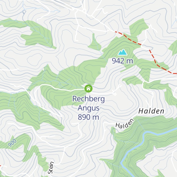 Map of Rechberg Angus