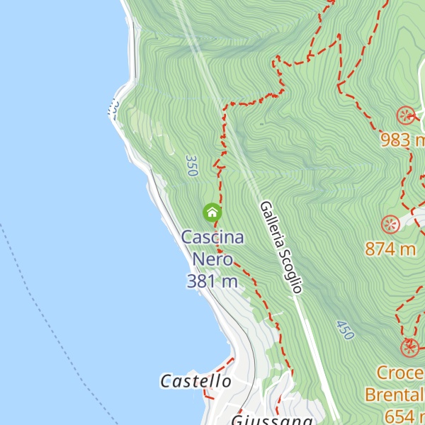 Map of Cascina Nero