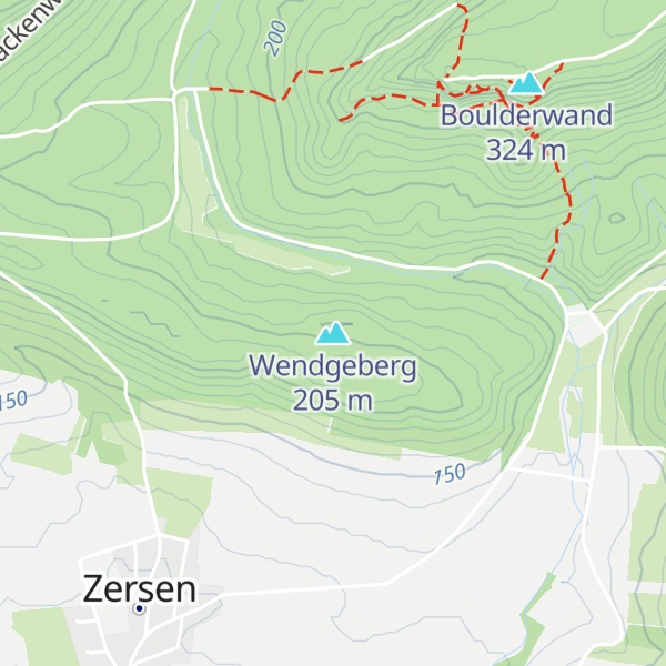 Map of Wendgeberg