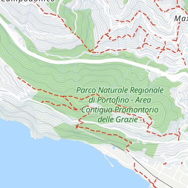 Map of Monte Cucco