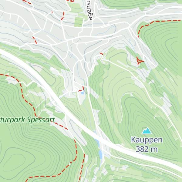 Map of Kauppenhütte