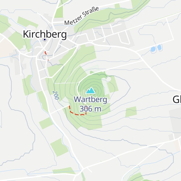Map of Wartberg