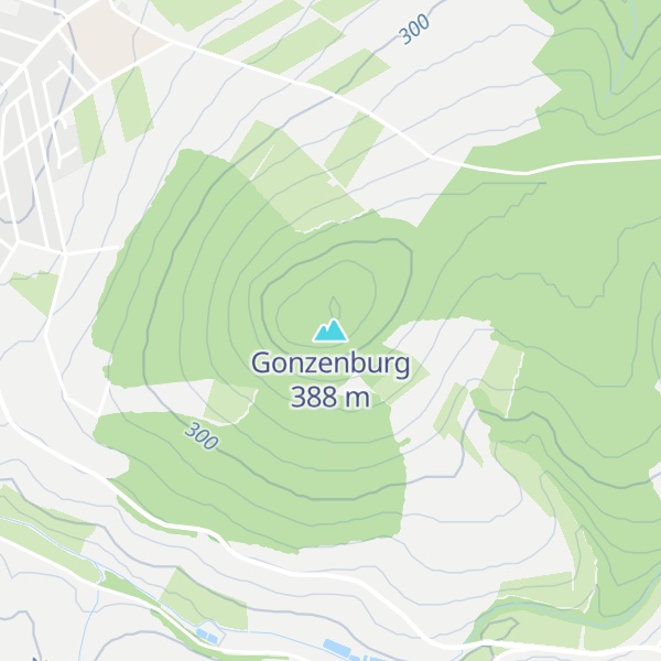 Map of Gonzenburg