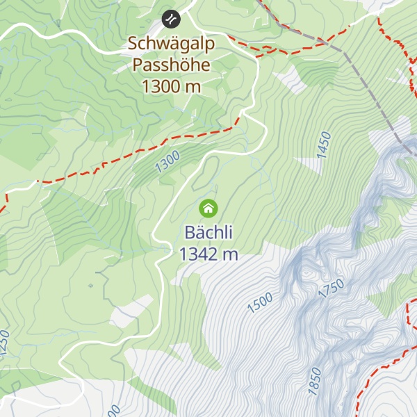 Map of Bächli