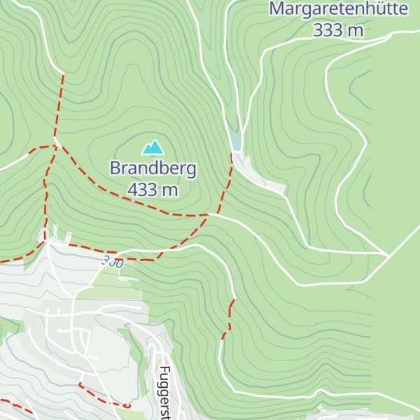 Map of Schutzhütte am Brandberg