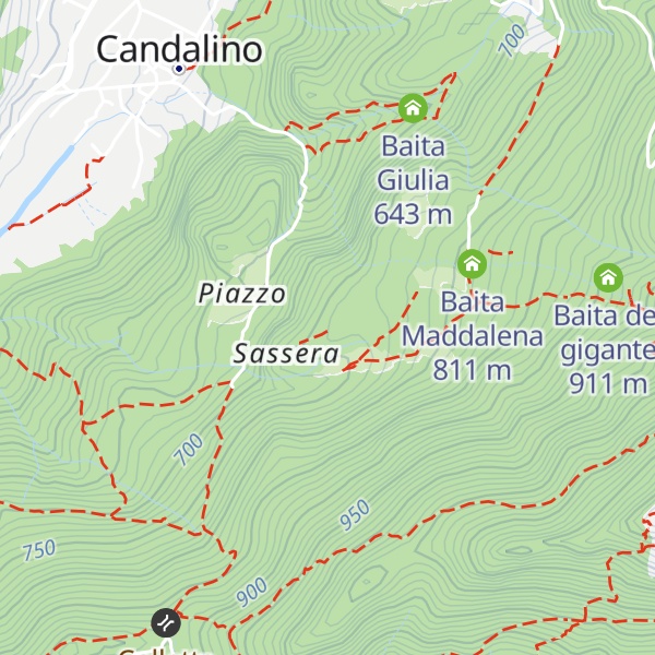Map of Baita Mazzora