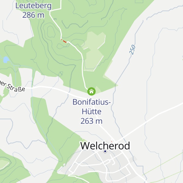 Map of Bonifatius-Hütte