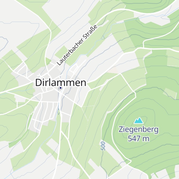 Map of Grillhütte Dirlammen
