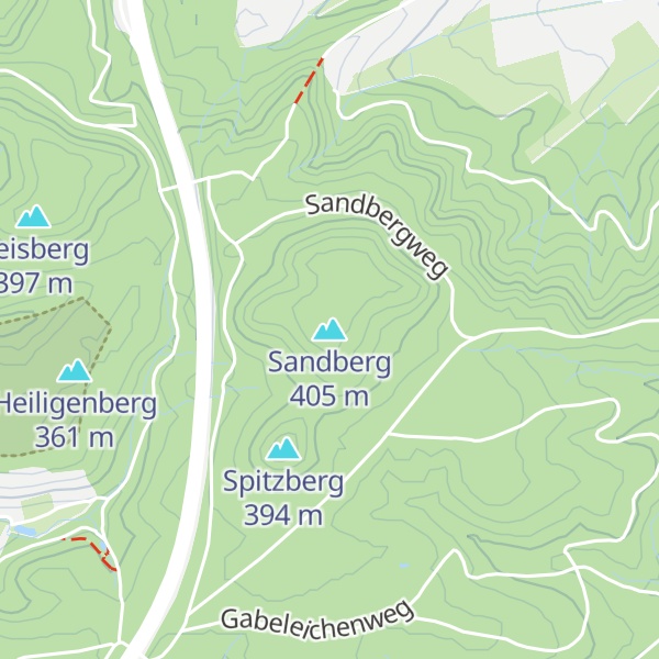 Map of Sandberg