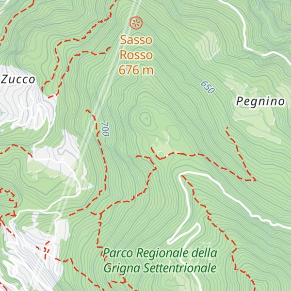 Map of Ex Rifugio Albiga