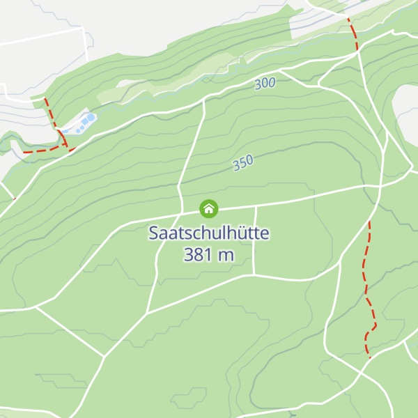 Map of Saatschulhütte