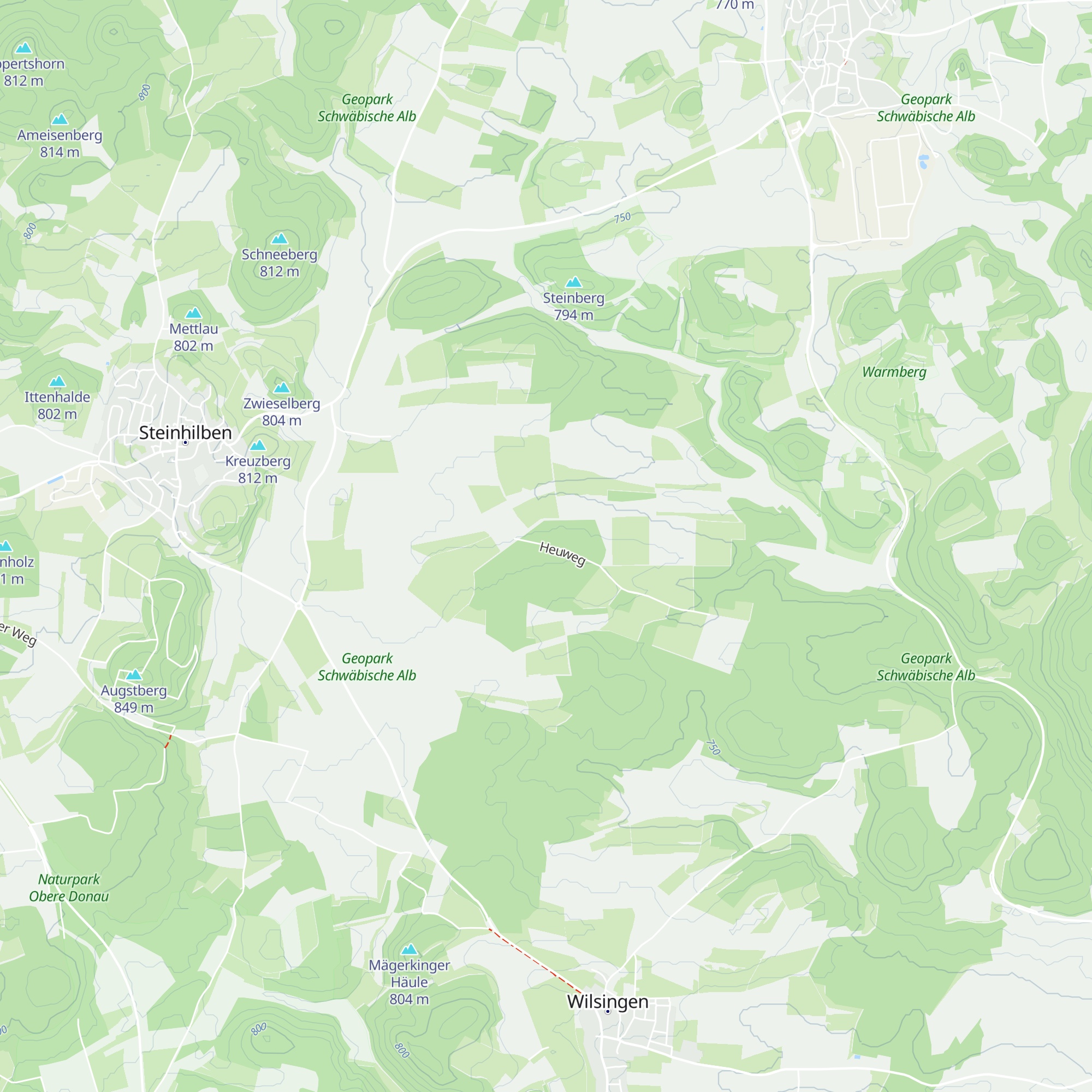 Heuweghütte map