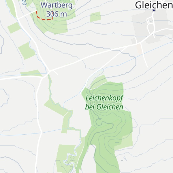 Map of Grillhütte Gleichen
