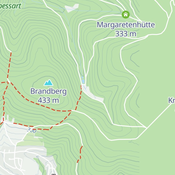 Map of Kreuzgrundhütte