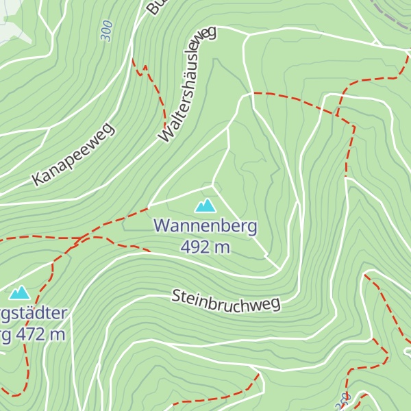 Map of Wannenberg