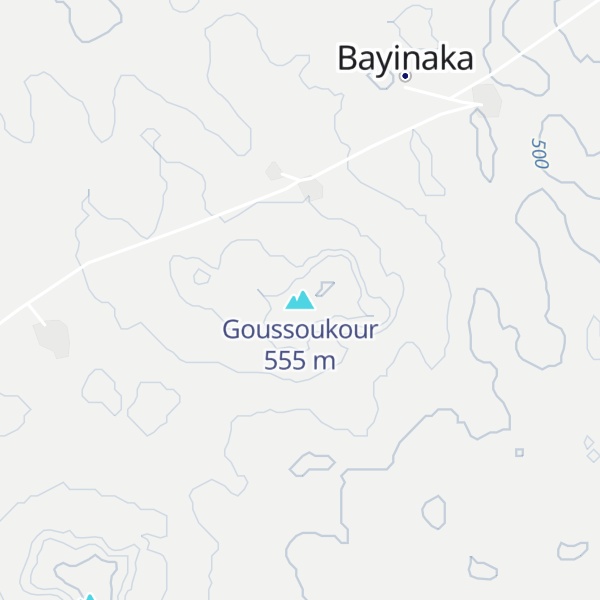 Map of Goussoukour