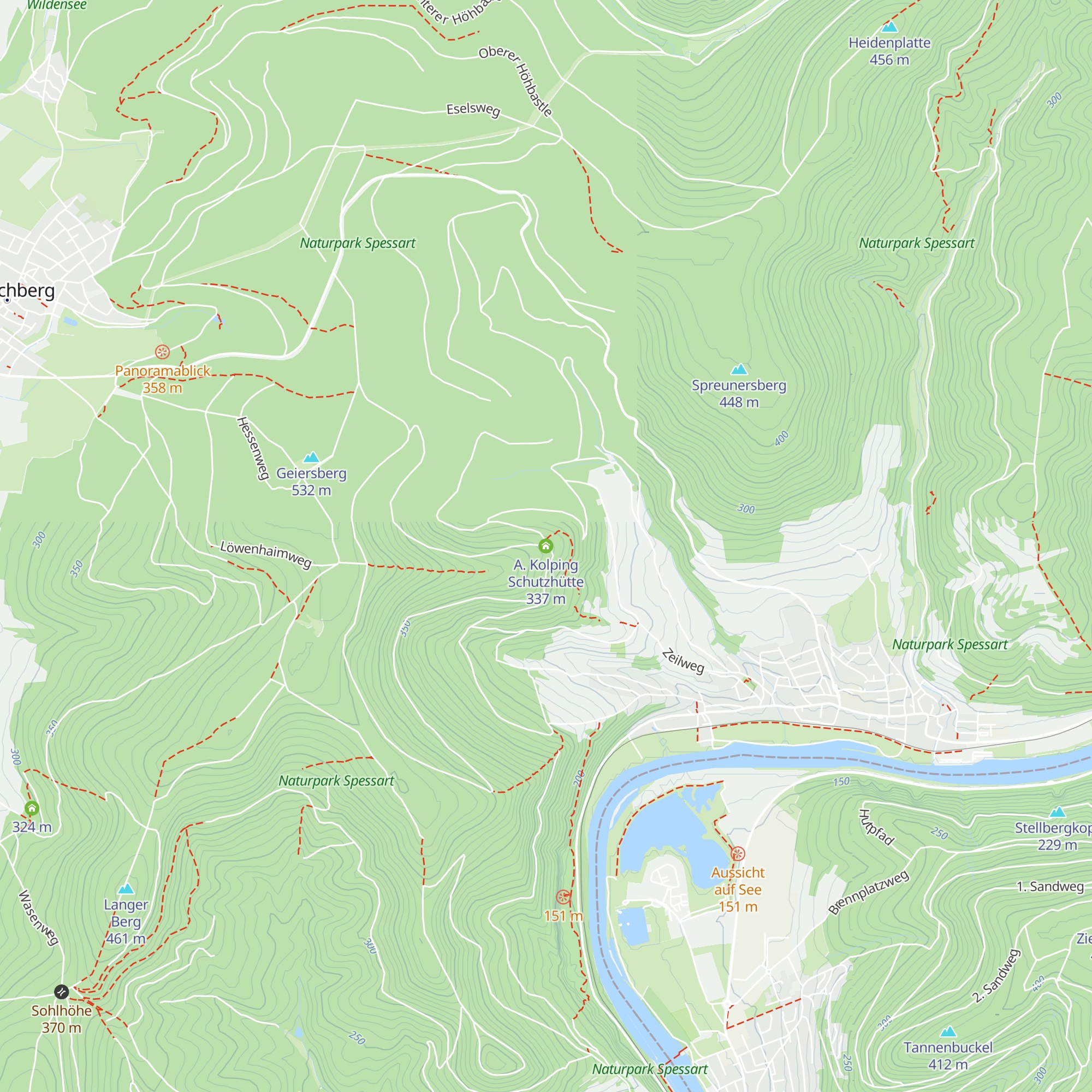 A. Kolping Schutzhütte map