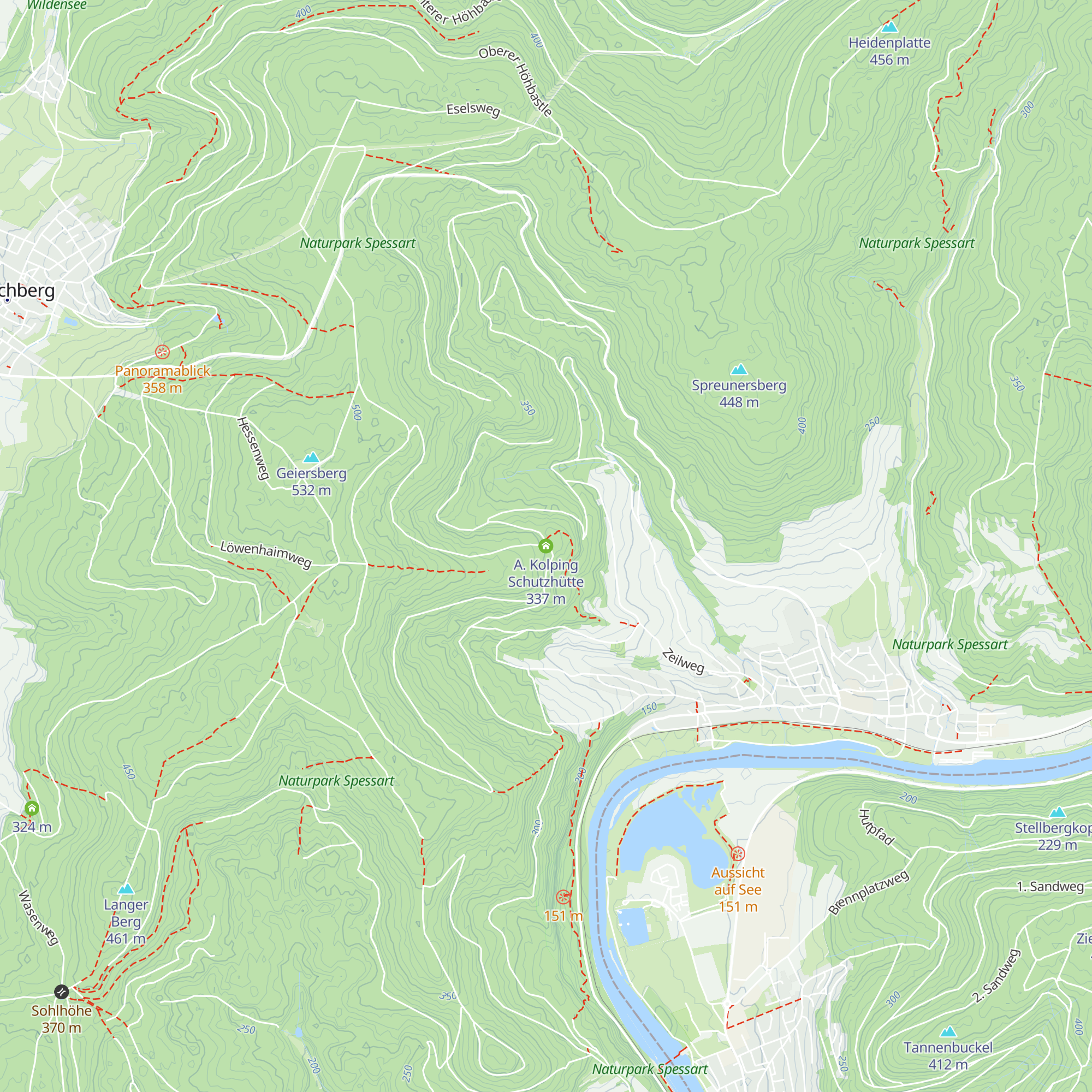 A. Kolping Schutzhütte map