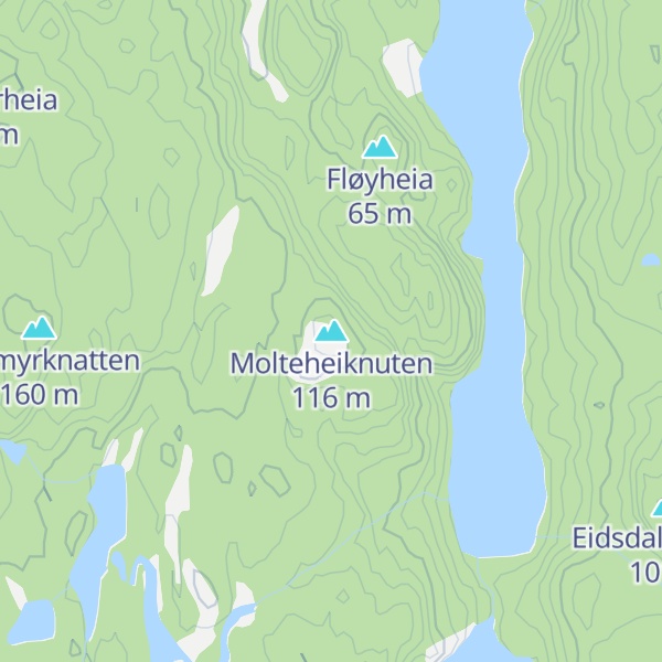 Map of Molteheiknuten