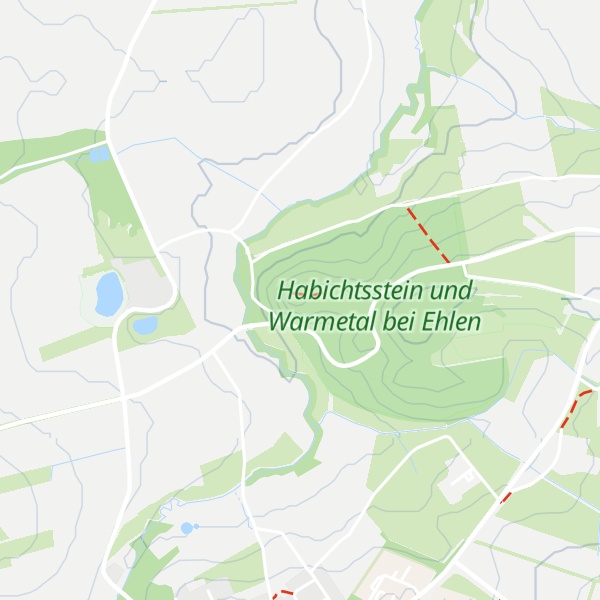 Map of Habichtsstein