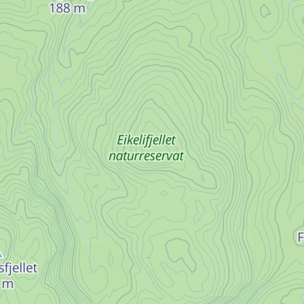Map of Eikelifjellet