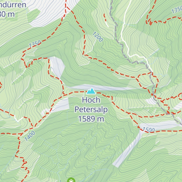 Map of Hoch Petersalp