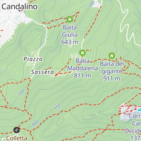 Map of Baita Mambretti