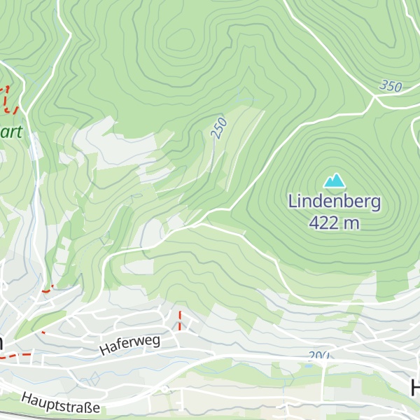 Map of Lindenberghütte