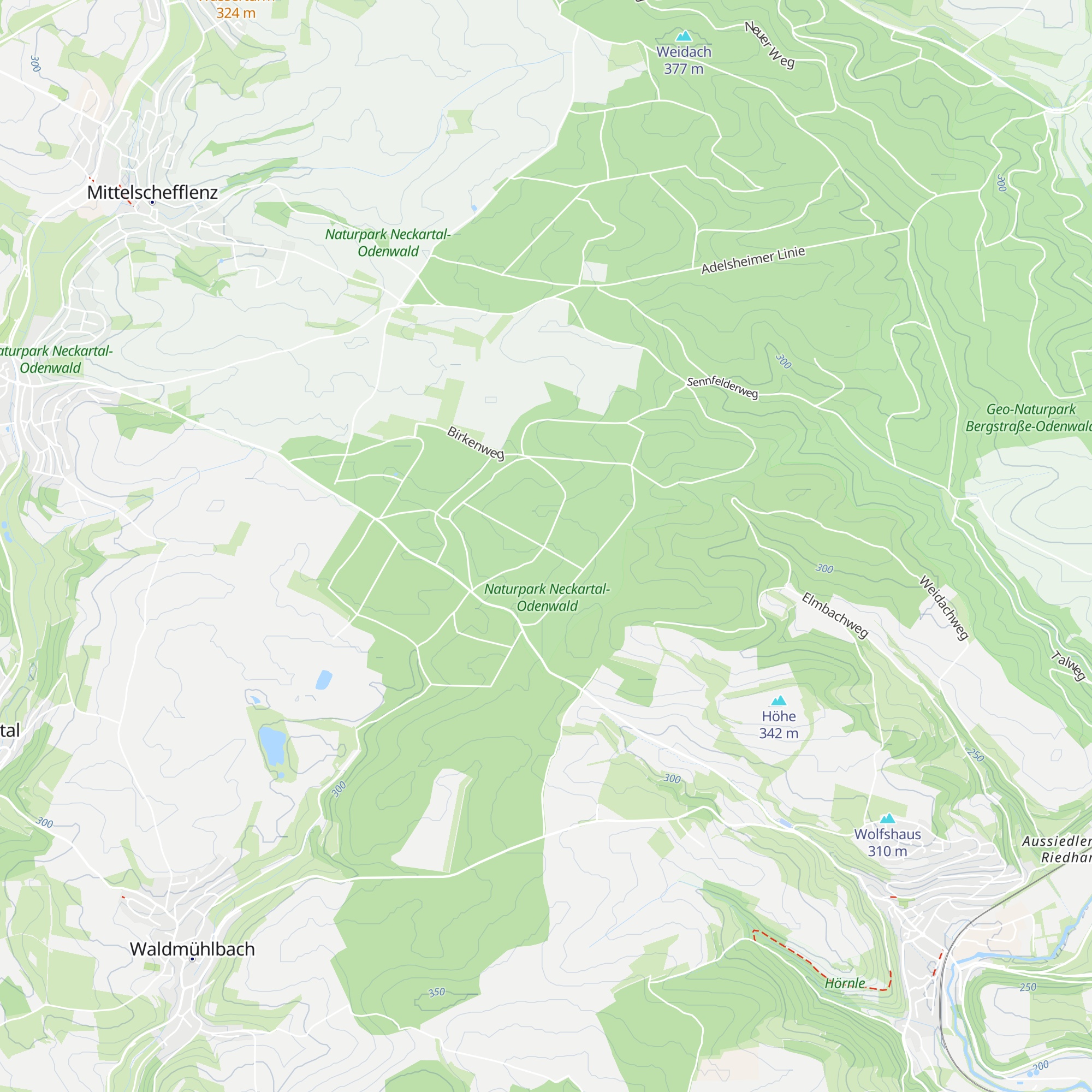 Mooslinienhütte map